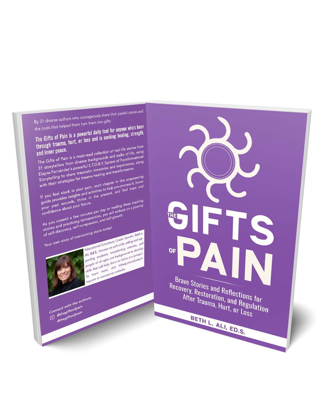 The Gifts of Pain, Volume 5 — book cover by Beth L. Ali
